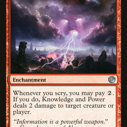 Knowledge and Power [Journey into Nyx]