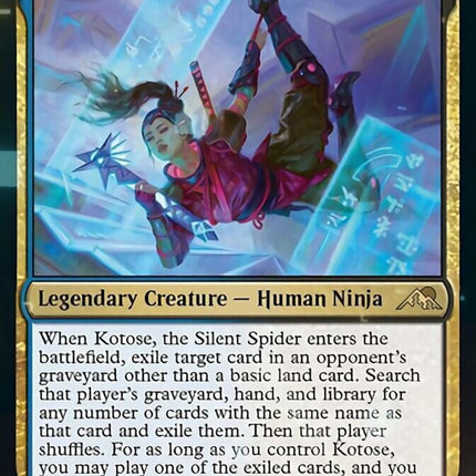 Kotose, the Silent Spider [Kamigawa: Neon Dynasty]