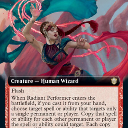 Radiant Performer (Extended Art) [Commander 2021]