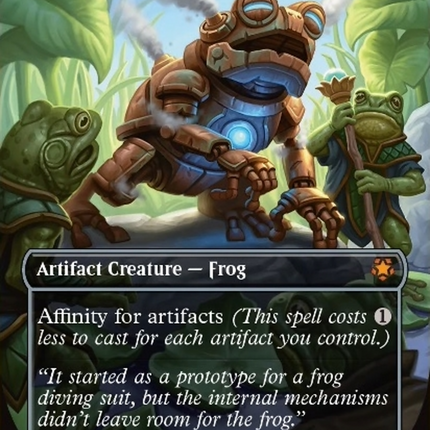 Frogmite (Borderless) [Bloomburrow Special Guests]