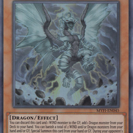 Tempest, Dragon Ruler of Storms [MYFI-EN045] Super Rare