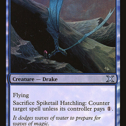 Spiketail Hatchling (Premium Foil) [Tenth Edition]