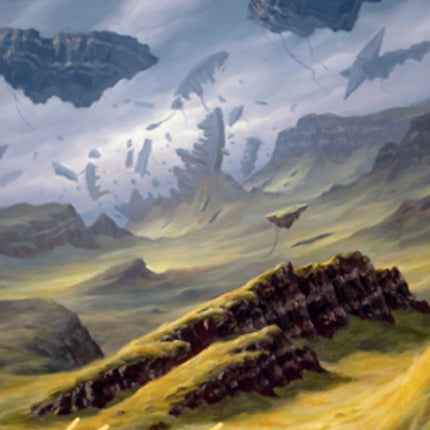 Plains 3 Art Card (Gold-Stamped Signature) [Zendikar Rising Art Series]