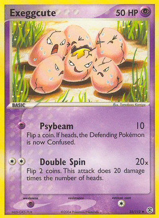 Exeggcute (33/112) [EX: FireRed & LeafGreen]