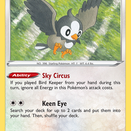 Starly (145/189) [Sword & Shield: Darkness Ablaze]