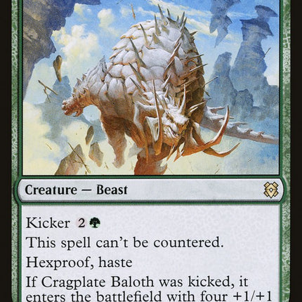Cragplate Baloth [Zendikar Rising]