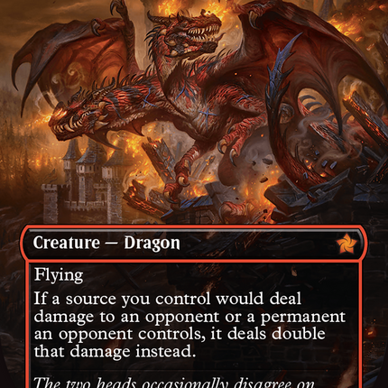 Twinflame Tyrant (Borderless) [Foundations]
