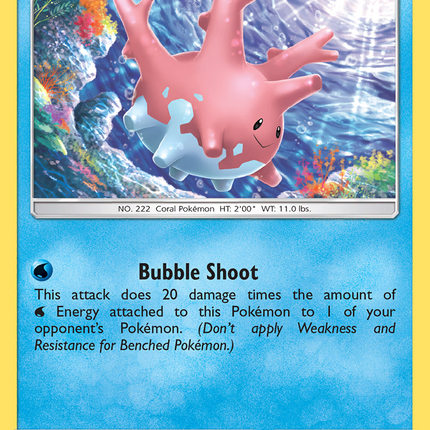 Corsola (27/70) [Sun & Moon: Dragon Majesty]
