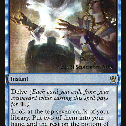 Dig Through Time [Khans of Tarkir Prerelease Promos]