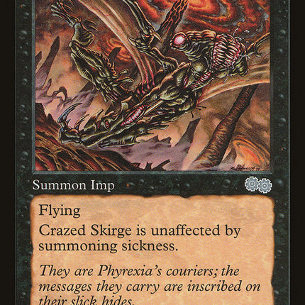Crazed Skirge [Urza's Saga]