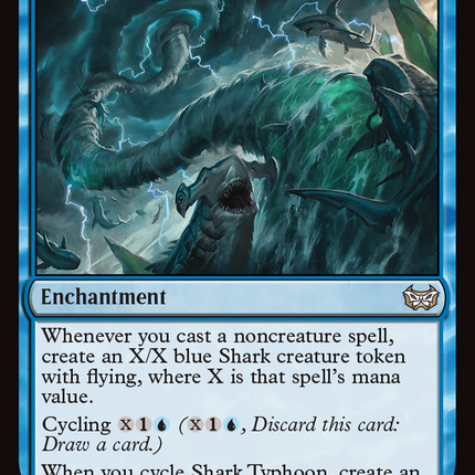 Shark Typhoon [Duskmourn: House of Horror Commander]