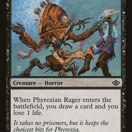 Phyrexian Rager [Duel Decks: Garruk vs. Liliana]