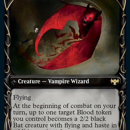 Voldaren Bloodcaster // Bloodbat Summoner (Showcase Fang Frame) [Innistrad: Crimson Vow]