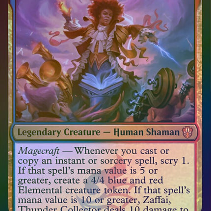 Zaffai, Thunder Conductor (Display Commander) [Commander 2021]