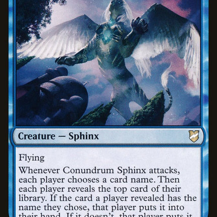 Conundrum Sphinx [Commander 2018]
