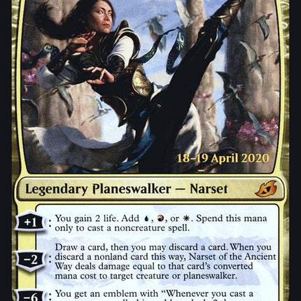 Narset of the Ancient Way [Ikoria: Lair of Behemoths Prerelease Promos]