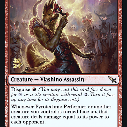 Pyrotechnic Performer [Murders at Karlov Manor Prerelease Promos]