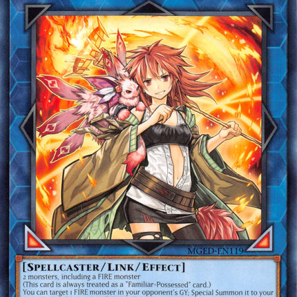Hiita the Fire Charmer, Ablaze [MGED-EN119] Rare