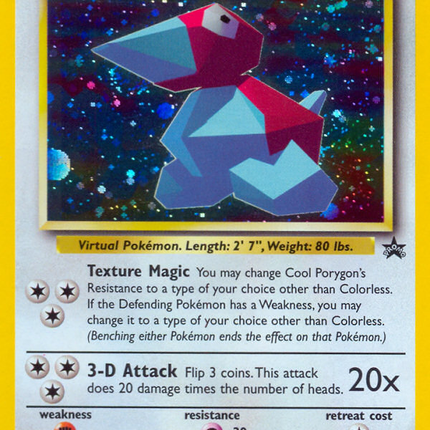 Cool Porygon (15) [Wizards of the Coast: Black Star Promos]
