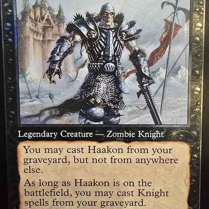 Haakon, Stromgald Scourge (Retro Frame) [Secret Lair Drop Series]