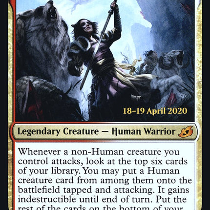 Winota, Joiner of Forces [Ikoria: Lair of Behemoths Prerelease Promos]