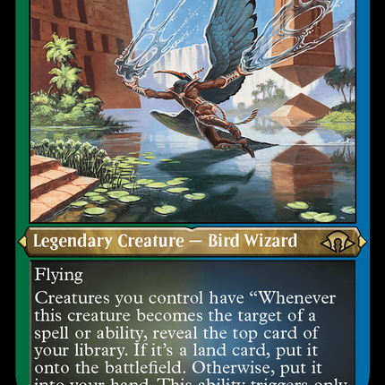 Nadu, Winged Wisdom (Foil Etched) [Modern Horizons 3]