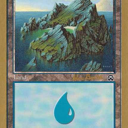 Island (ab336) (Alex Borteh) [World Championship Decks 2001]