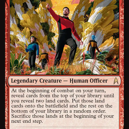 Will Riker, First in the Field [Star Trek]