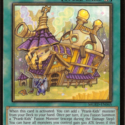 Prank-Kids Place [MGED-EN045] Gold Rare
