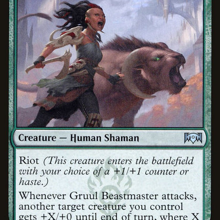 Gruul Beastmaster [Ravnica Allegiance]