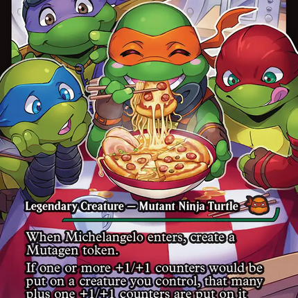 Michelangelo, Weirdness to 11 (Showcase) [Teenage Mutant Ninja Turtles]