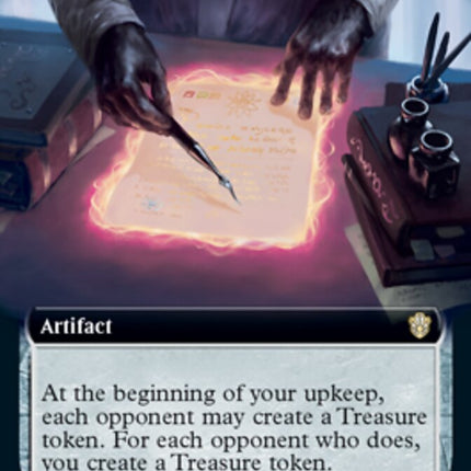 Tempting Contract (Extended Art) [Commander 2021]