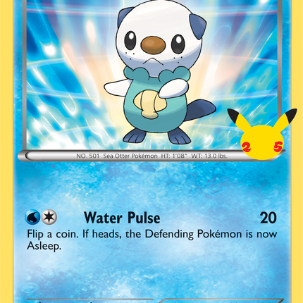 Oshawott (BW03) (Jumbo Card) [First Partner Pack]
