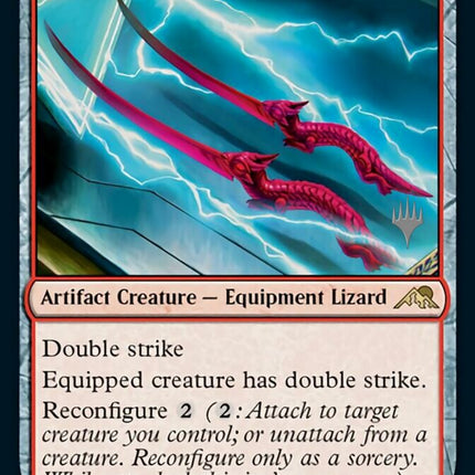 Lizard Blades (Promo Pack) [Kamigawa: Neon Dynasty Promos]