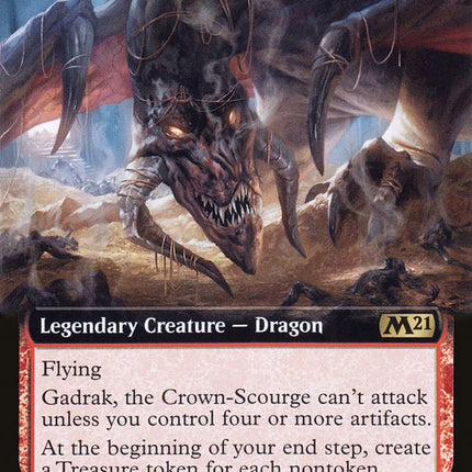 Gadrak, the Crown-Scourge (Extended Art) [Core Set 2021]
