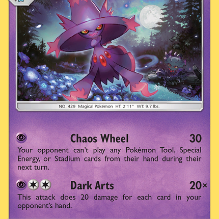 Mismagius (40/111) [Sun & Moon: Crimson Invasion]