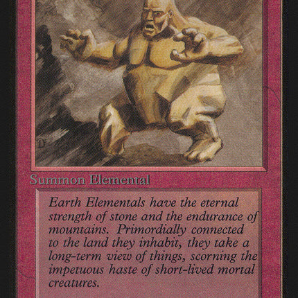 Earth Elemental [Alpha Edition]