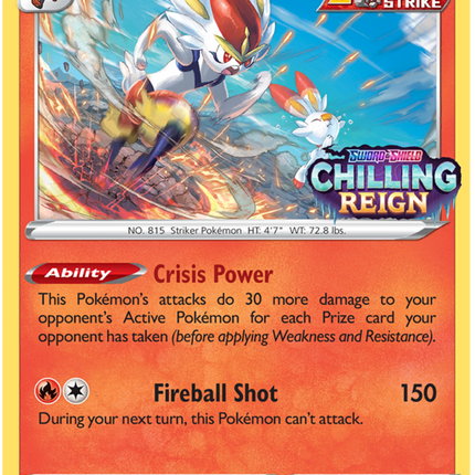 Cinderace (SWSH112) [Sword & Shield: Black Star Promos]