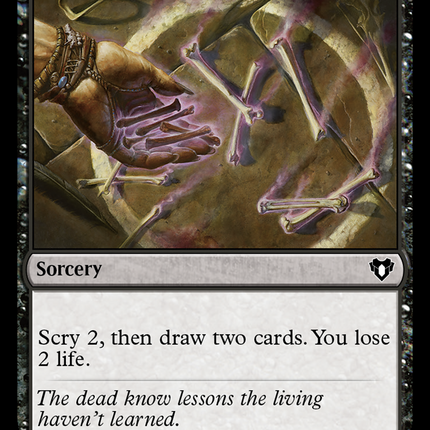 Read the Bones [Commander Masters]