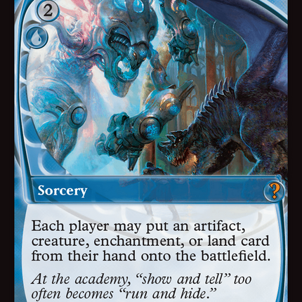 Show and Tell (Future Sight) [Mystery Booster 2]