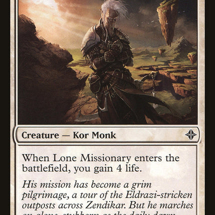 Lone Missionary [Rise of the Eldrazi]