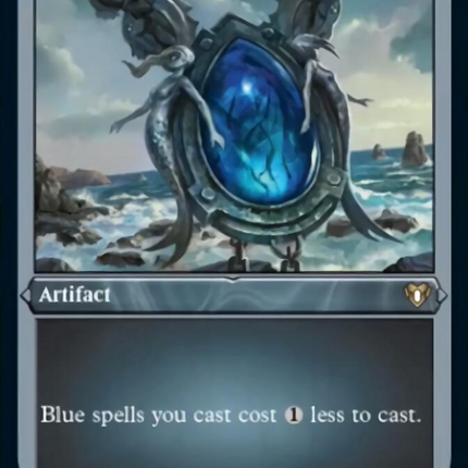 Sapphire Medallion (Foil Etched) [Commander Masters]