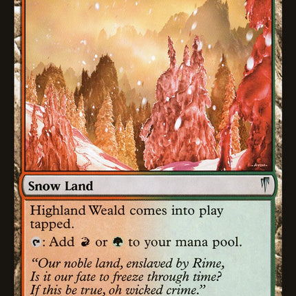 Highland Weald [Coldsnap]