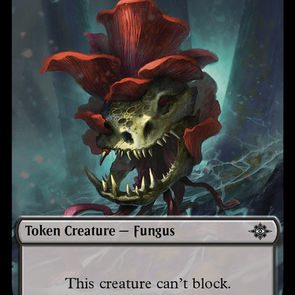 Treasure (0018) // Fungus Double-Sided Token [The Lost Caverns of Ixalan Tokens]