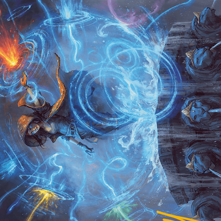 Flusterstorm Art Card (Gold-Stamped Signature) [Modern Horizons 3 Art Series]