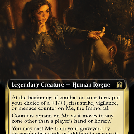 Me, the Immortal (Extended Art) [Doctor Who]