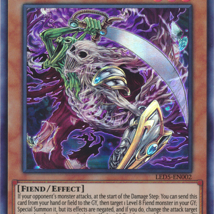 Dark Spirit of Banishment [LED5-EN002] Super Rare