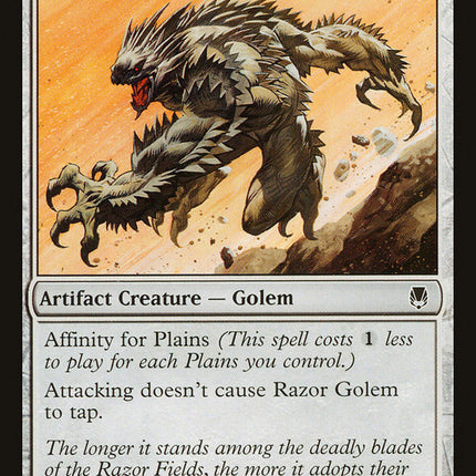 Razor Golem [Darksteel]