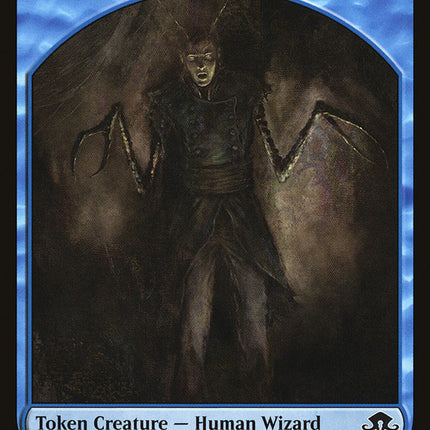 Human Wizard Token [Eldritch Moon Tokens]