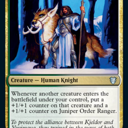 Juniper Order Ranger [Innistrad: Midnight Hunt Commander]